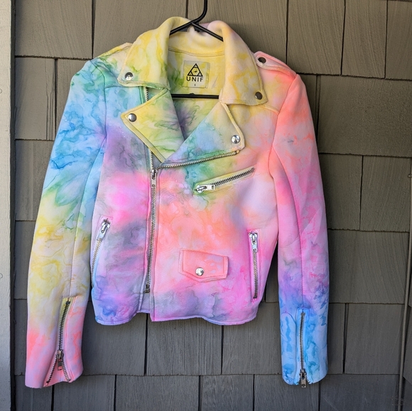 UNIF I Dye moto jacket - Picture 2 of 8